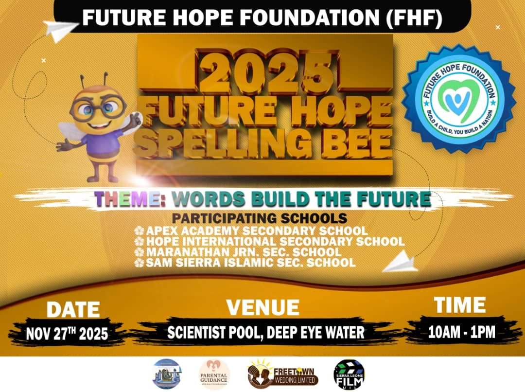 2025 Future Hope Spelling Bee Competition 